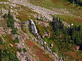 Upper Tomlinson Falls, Pyramid Creek, MRNP