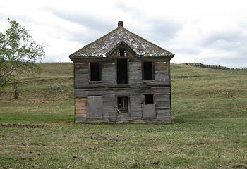 Old homestead near Chesaw