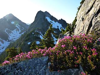 Chair Peak from Bryant Peak