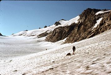 upper South Cascade glacier Sep 1977 --007