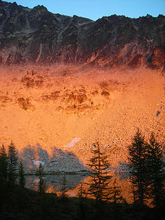 Alpenglow at Star Lake