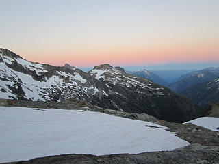 Sahale Glacier camp overnight 057