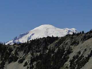 Views from trail above Upper Crystal Lake.