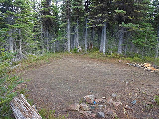 My home for the next two nights just steps below the Estes Butte lookout site.