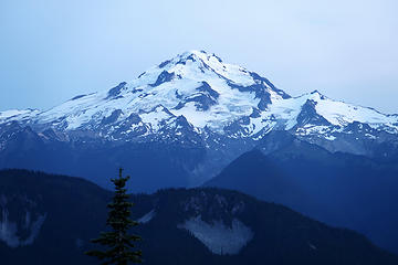 Went to bed with a nice view of Glacier