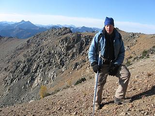 slam dunc almost to abernathy ridge with reynolds peak on the left