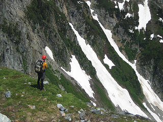 iron admiring the W Flat creek valley