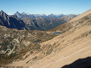 View to the Snowy Lakes