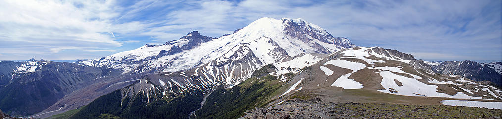 2nd Burroughs Mountain, 7400 feet.