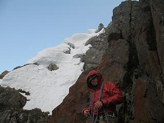 Sean in our rap gulley.