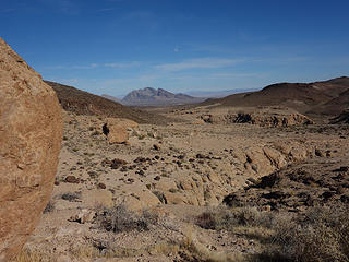 Bat Mountain beyond