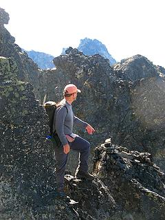 Mike on the ridge