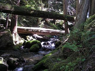 Creek at about 1.5 miles in