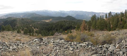 View to the South of Twin Peaks