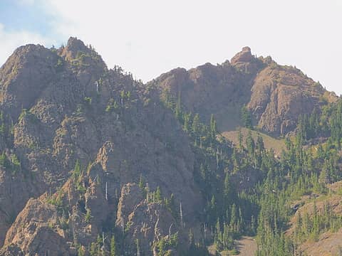 Copper Mtn west summit block