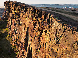 Salisbury Crags Sunset