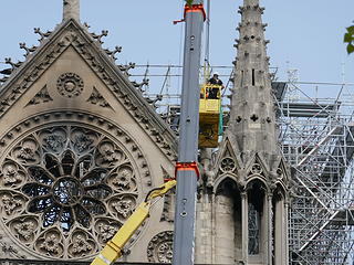 Notre Dame fire aftermath