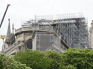 Notre Dame fire aftermath