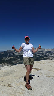 WooHoo - 9926 summit of Clouds Rest