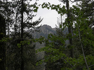 First semi views from Miller Peak trail.
