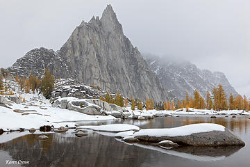 First view of Gnome tarn