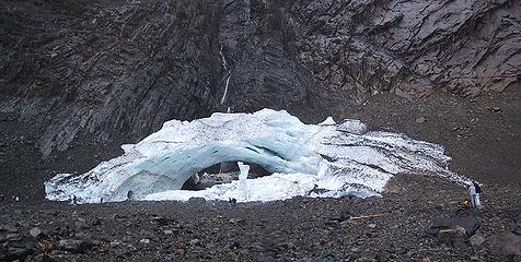 Ice Caves Glacier pan