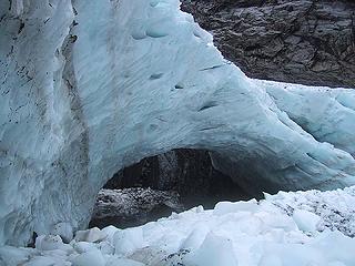 Ice Caves arch and banding