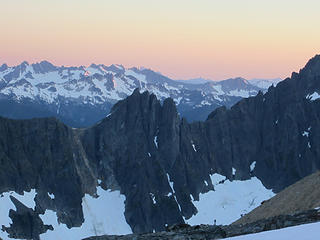 Sahale Glacier camp overnight 052