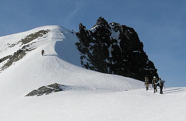 Approaching Daniels Summit