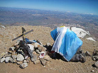 Blood, sweat and tears on the summit of El Domuyo