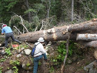 13. MikeL finishing the third cut-note ramp and measures to prevent rollback