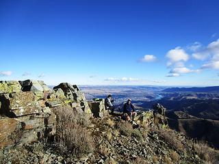 Lunch on top