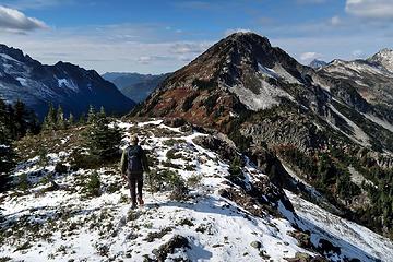 Jake heading toward Granite