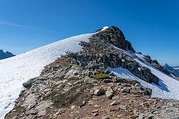 Iron Cap summit block