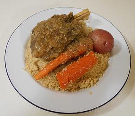 Lamb Shanks with Couscous