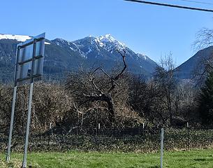 Seen from Hwy 2 a couple days before the hike