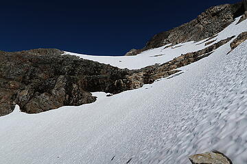 almost to the glacier