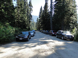 Back to trailhead parking.
