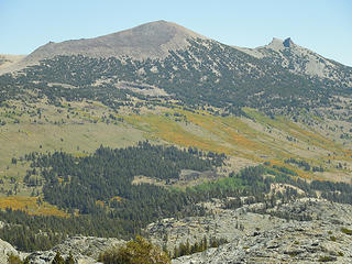 San Joaquin Mtn. (11,600':) & Two Teats