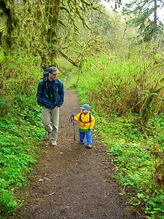 "I love hiking!"