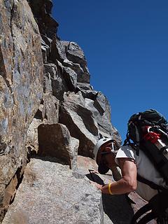 dicey scrambling to sahale summit