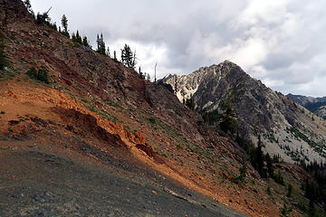 Bills Peak from the Iron-Teanaway saddle