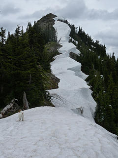 Ridgeline to Poe summit