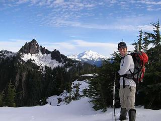 Carla with Glacier backdrop