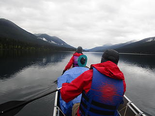 Isaac Lake, 37 km +