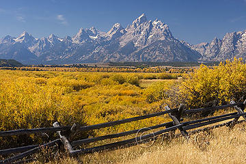 Tetons in Fall