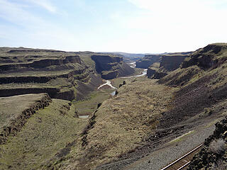 Nearing Palouse Falls.