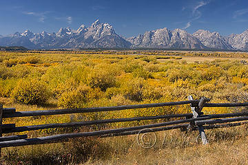 Tetons in Fall