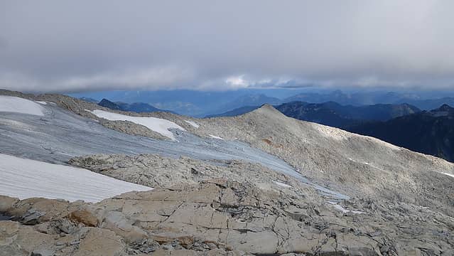 Hinman Glacier dying