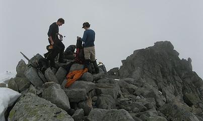 Aaron and Carla on the summit